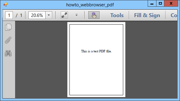 نمایش فایل pdf در سی شارپ