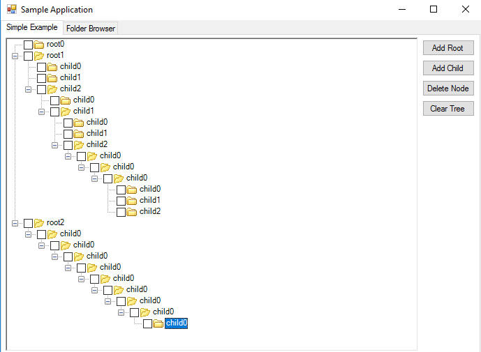 سورس پروژه ی TreeView پیشرفته + نمایش فایلهای کامپیوتر به صورت درختی در سی شارپ #C