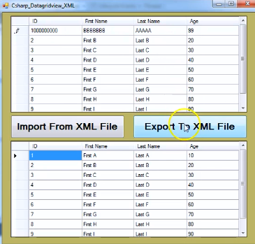 آموزش خواندن و نوشتن و ویرایش داده در/از فایل xml با WriteXml و ReadXml در #C