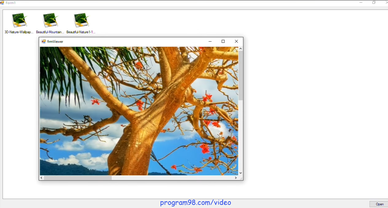 آموزش ساخت Image Viewer در سی شارپ #C